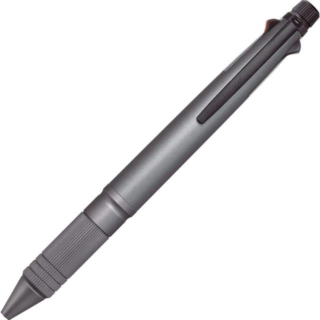 Main image of uni Jetstream 4&1 Metal Edition, 0.5mm Ballpoint Pen (Black, Red, Blue, Green) and 0.5mm Mechanical Pencil, Gun Metallic (MSXE52000A05.43)