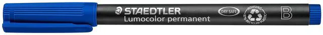 Main image of Lumocolor Permanent Pen 314-3 Broad 1.0/2.5mm Line - Blue (Pack of 10), box of 10 (314-3 VE)