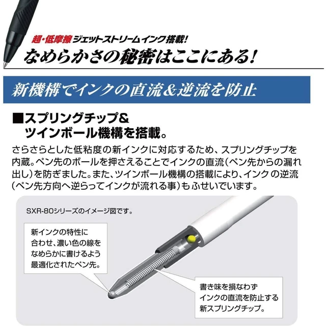Alt view image 7 of 7 - uni Jetstream 4&1 Metal Edition, 0.5mm Ballpoint Pen (Black, Red, Blue, Green) and 0.5mm Mechanical Pencil, Gun Metallic (MSXE52000A05.43)