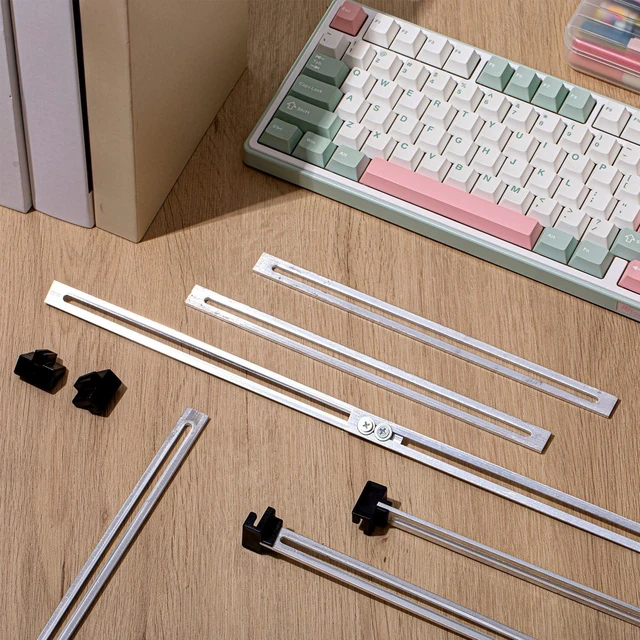 Alt view image 5 of 7 - 12 Pcs Metal Adjustable File Cabinet Rails Set, Silver,10-18 Inch Include 8 Hanging File Rail Clips 4 Cabinet Dividers Bars Suitable for Cabinets with Drawer Thickness Less Than 1/8 Inch