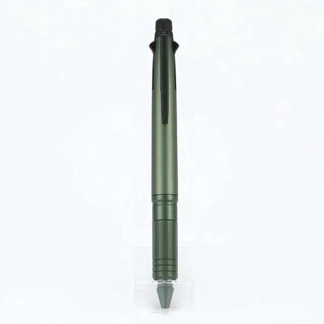 Alt view image 5 of 5 - uni Jetstream 4&1 Metal Edition, 0.5mm Ballpoint Pen (Black, Red, Blue, Green) and 0.5mm Mechanical Pencil, Dark Green (MSXE52000A05.7) (MSXE5200A5.7)