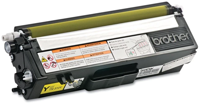 Alt view image 4 of 7 - Genuine TN310Y Color Laser Yellow Toner Cartridge
