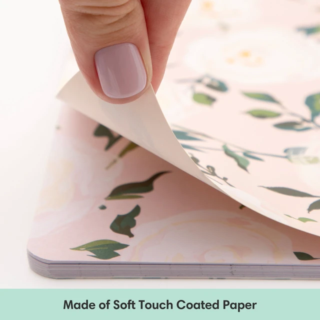 Alt view image 7 of 7 - 2027 24-Month Monthly Planner Calendar, 8.5"x11", Coming Up Roses January 2027 - December 2028, Flexible Cover, Stapled Binding, Day Designer