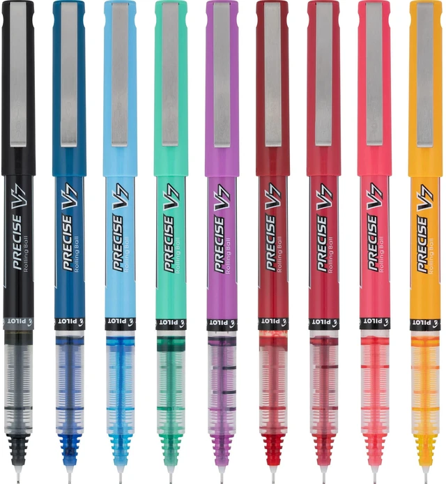 Alt view image 2 of 7 - Precise V7 Rollerball, Limited Edition Assorted Colors, Pack of 9
