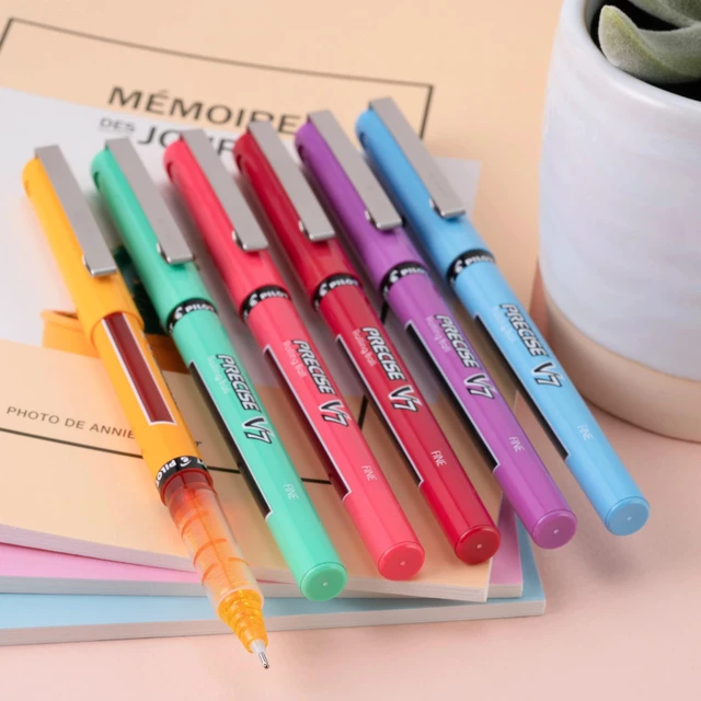 Alt view image 6 of 7 - Precise V7 Rollerball, Limited Edition Assorted Colors, Pack of 9
