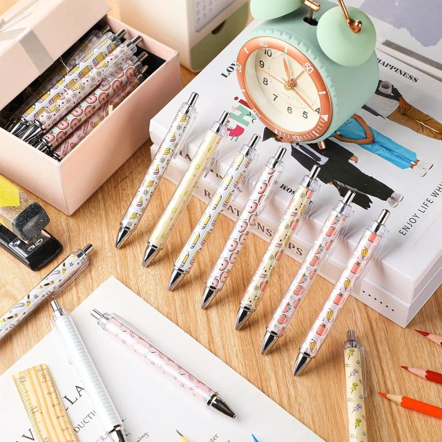 Alt view image 2 of 7 - 24 Pcs Teacher Pens Back to School Notebook Pencil Themed Gifts First Day of School Gift for Teacher Student Welcome Back to Classroom Preschool Kindergarten Staff Must Have Stationery