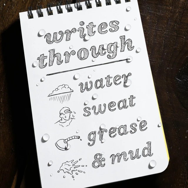 Alt view image 2 of 7 - Weatherproof Black Metal Clicker Pen - Black Ink (No. 97) Anytime!