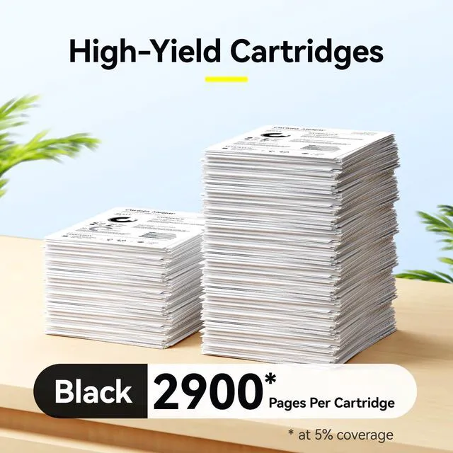 Alt view image 4 of 7 - 148A Toner Cartridge Black 2-Pack Compatible for HP LaserJet Pro 4001dn 4001dw 4001n MFP 4101dw 4101fdn 4101fdw 4001 4101 Series Printer Replacement for HP 148A 148X W1480A W1480X 148 Monochrome Ink