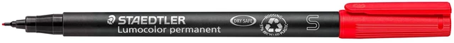 Alt view image 2 of 6 - Lumocolor Universal Pen, Felt Tip, Permanent Marker, 0.4mm, Red 313-2