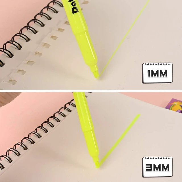 Alt view image 3 of 7 - Yellow highlighter, 60 Pack -bright color, chisel tip, for Adults Highlighting in the Home School Office