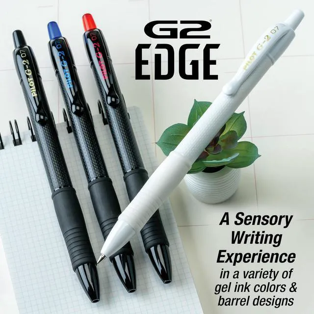 Alt view image 5 of 7 - G2 Edge Red Pens, 12ct box, Fine Point 0.7 mm
