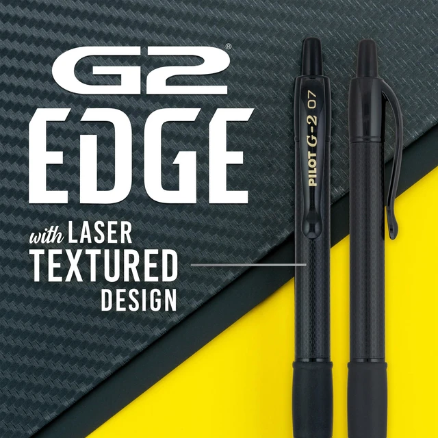 Alt view image 2 of 7 - G2 Edge Premium Gel Roller Pens, Gel Pens Black Ink, Pack of 12