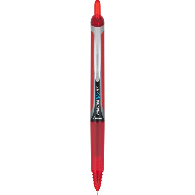 Alt view image 4 of 5 - Precise V7 RT Liquid Ink Rollerball Pens, Red Ink Pens, 12-Pack