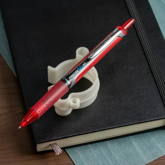 Alt view image 5 of 5 - Precise V7 RT Liquid Ink Rollerball Pens, Red Ink Pens, 12-Pack
