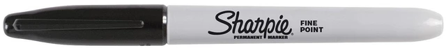 Alt view image 3 of 7 - Fine Tip Permanent Marker - Assorted Metallic Colours/Black (Pack of 4)