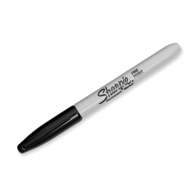 Alt view image 4 of 7 - Fine Tip Permanent Marker - Assorted Metallic Colours/Black (Pack of 4)