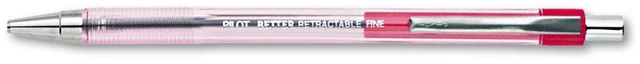 Main image of The Better Ball Point Pen Ballpoint Pens, Red Ink, 12-Pack