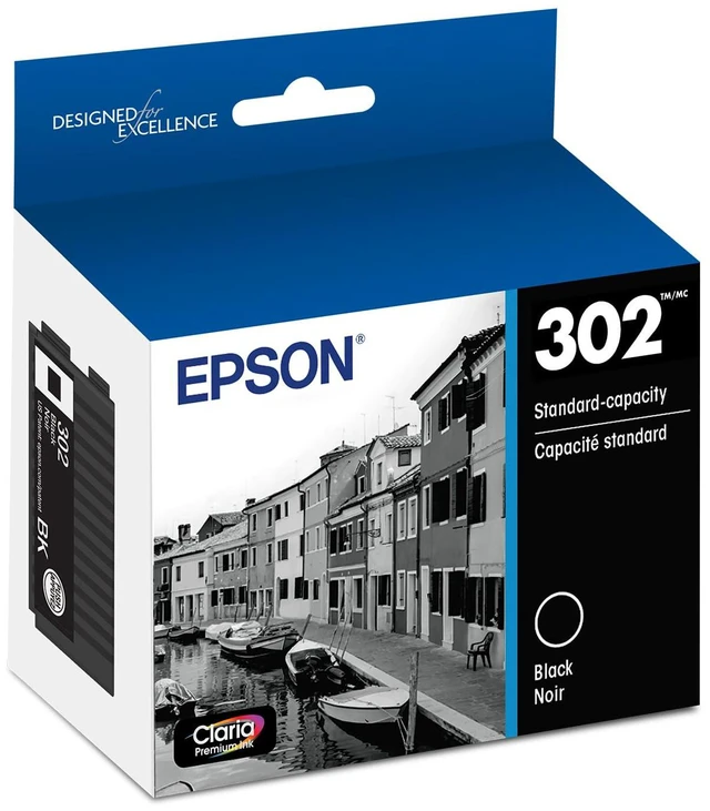 Main image of 302 Claria Premium Ink Standard Capacity (T302020-S) Works with Expression XP-6000, 6100