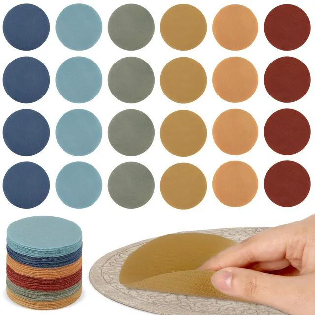 Main image of 48Pcs Circle Carpet Spots for Classroom Seat Position Dots Removable Floor Makers for School Rug Decoration Boho Sitting Marks for Preschool Elementary Kindergarten Teachers Supplies