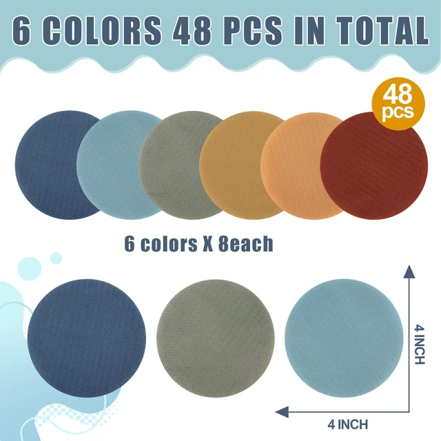 Alt view image 2 of 7 - 48Pcs Circle Carpet Spots for Classroom Seat Position Dots Removable Floor Makers for School Rug Decoration Boho Sitting Marks for Preschool Elementary Kindergarten Teachers Supplies