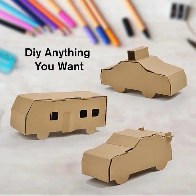 Alt view image 6 of 7 - 8.5x11 Corrugated Cardboard Sheets Set of 100, Flat Card Boards Inserts for Crafts, Packing, Shipping, Moving, Mailing