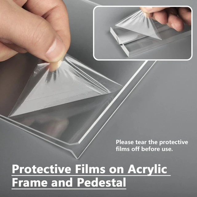 Alt view image 2 of 6 - Acrylic Sign Holder Horizontal Double Sided Display Stand 12 Pack Clear Acrylic, Double Sided Display, Bottom Loading, 11x8.5 Inch, Stable Base, Easy Insert, Menu Flyer Use, Office Restaurant