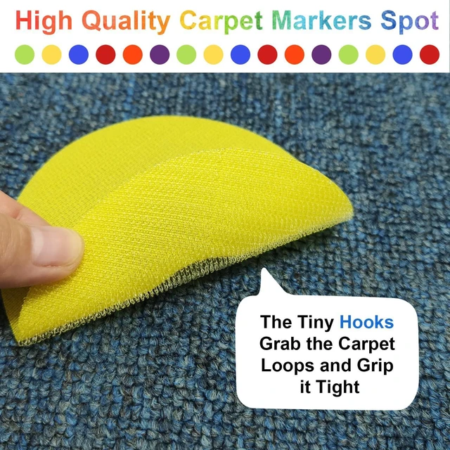 Alt view image 2 of 7 - Carpet Markers with Numbers - 36 Pcs 4" Classroom Sitting Carpet Dot Number 1-36, Floor Rug Circles Marker Spot for Preschool Kindergarten Elementary