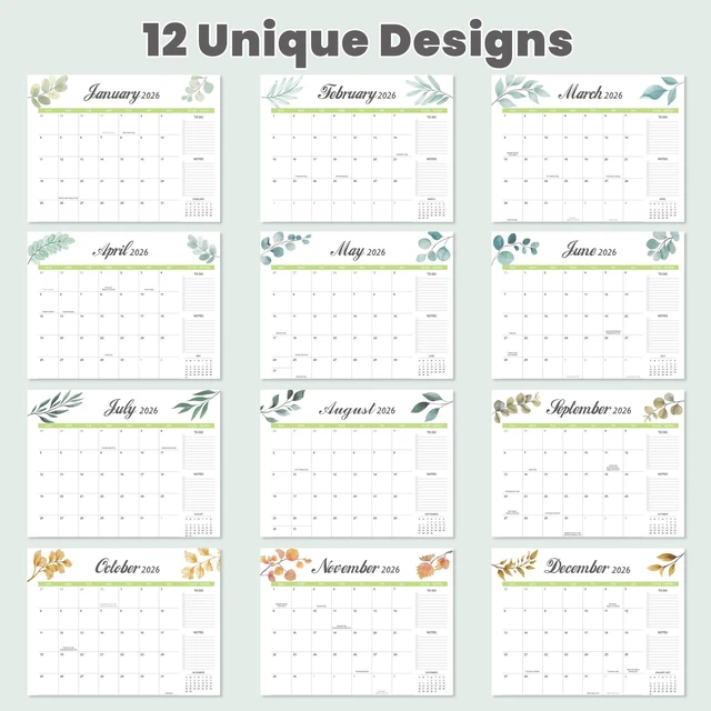 Alt view image 2 of 7 - Desk Calendar 2026-2027 with Desk Mat 22" x 17" Large Desk Pad Calendar Runs from July 2026 to December 2027, Office Supplies Desktop Monthly Calendar for Home & Office