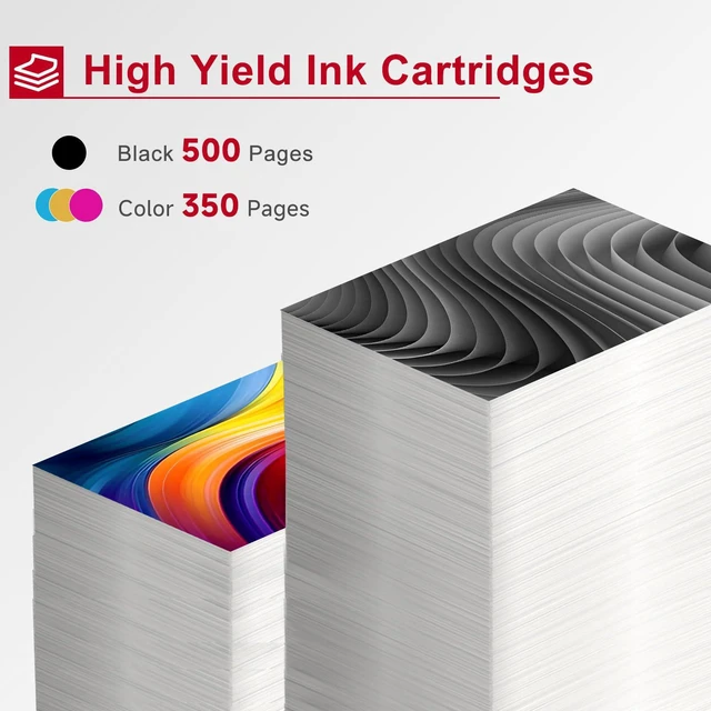 Alt view image 3 of 7 - Compatible Ink Cartridge Replacement for Canon 245XL 246XL 245 246 XL (Black Color 2 Pack) PG245 CL246 MX490 MG2522 MX492 TR4520 TR4500 MG2520 TS3300 TS3322 MG2525 TR4522 TS3100 TS3122 TS3320