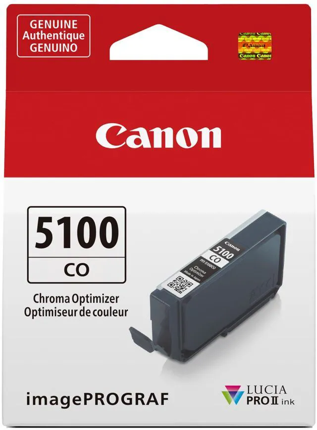 Main image of PFI-5100 Genuine Chroma Optimizer Ink Tank, Compatible with ImagePROGRAF PRO-310 Printers