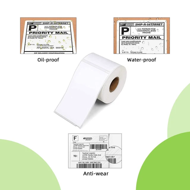 Alt view image 5 of 7 - Compatible 2-5/16" x 4" Direct Thermal Labels Replacement for DYMO 30256 Large Shipping Address Postage, Compatible with Rollo, DYMO 4XL & Zebra Desktop Printers (24 Rolls, 300 Labels/Roll)