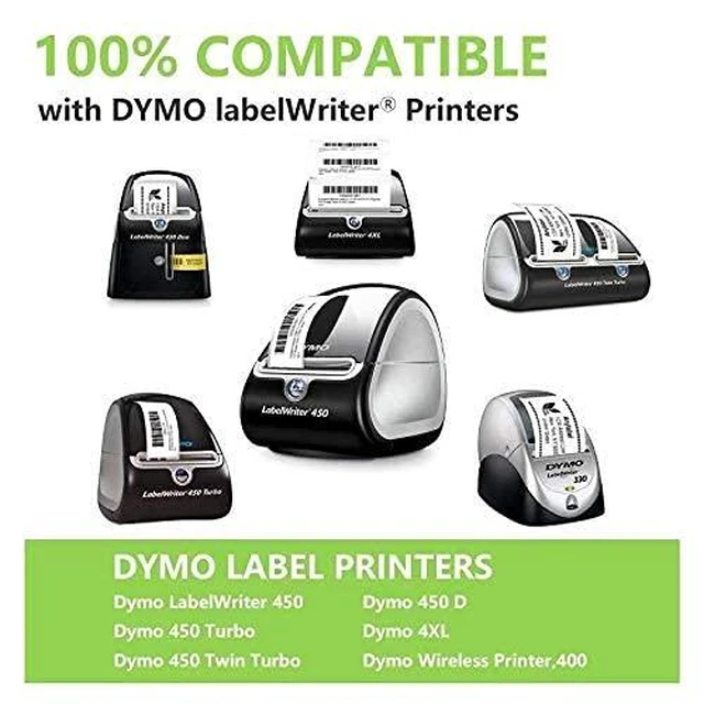 Alt view image 6 of 7 - Compatible 2-5/16" x 4" Direct Thermal Labels Replacement for DYMO 30256 Large Shipping Address Postage, Compatible with Rollo, DYMO 4XL & Zebra Desktop Printers (24 Rolls, 300 Labels/Roll)