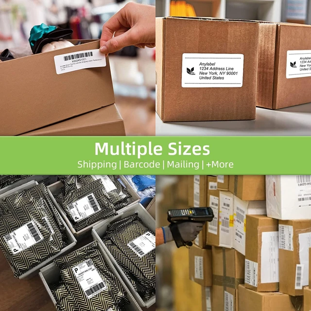 Alt view image 7 of 7 - Compatible 2-5/16" x 4" Direct Thermal Labels Replacement for DYMO 30256 Large Shipping Address Postage, Compatible with Rollo, DYMO 4XL & Zebra Desktop Printers (24 Rolls, 300 Labels/Roll)