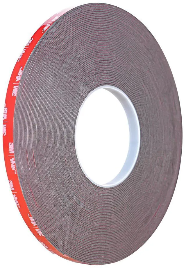 Main image of Double Sided Tape Heavy Duty, Waterproof Mounting Foam Tape, 73ft Length, 0.4in Width, High Temperature Resistant Adhesive Tape for Car, LED Strip Light, Office Decor, Uses VHB 5952 Raw Material