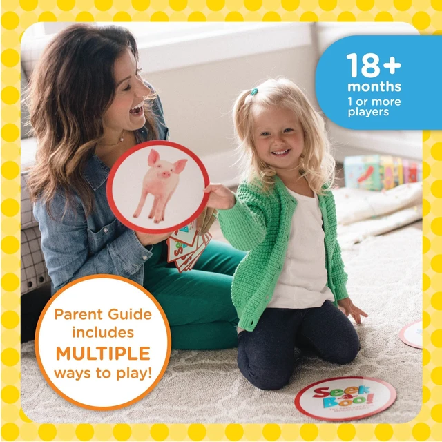 Alt view image 3 of 7 - Seek-a-Boo Seek and Find Memory Game and Toddler Flash Cards Matching Game