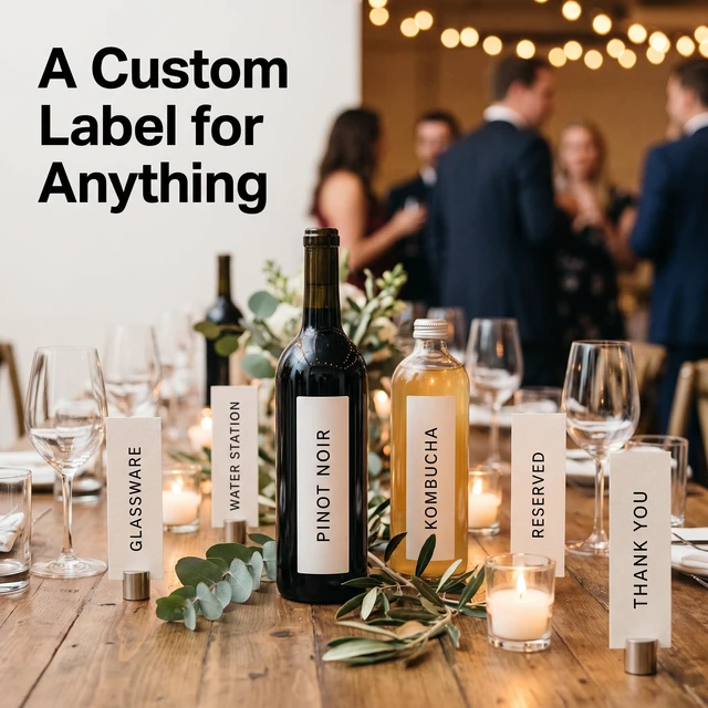 Alt view image 6 of 7 - 2" X 3.5" Matte White Printable Labels for Inkjet and Laser Printers