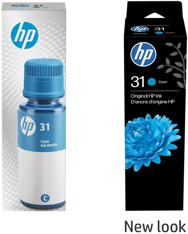 Alt view image 2 of 7 - 31 | Ink Bottle | Cyan |Up to 8,000 Pages per Bottle|Works Smart Tank Plus 651 and Smart Tank Plus 551 | 1VU26AN | Packaging May Vary