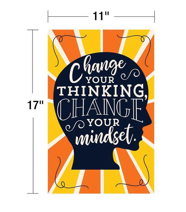 Alt view image 3 of 7 - Motivational Poster Set, Inspirational Classroom Wall Decor 12-Pack 8.5" x 11" Positive Affirmation Prints for Middle & High School Classrooms, Counselor Offices & Study Space Decor