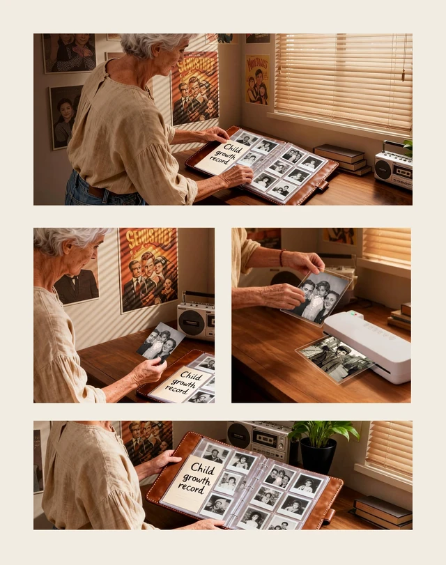 Alt view image 5 of 7 - 5Mil Thermal Laminating Pouches 4x6, Photo Size Sleeves for Recipe Cards, Bookmarks, Library Cards & Flashcards 300 Pack, Crystal-Clear Glossy, Hot Laminator Compatible, Acid-Free