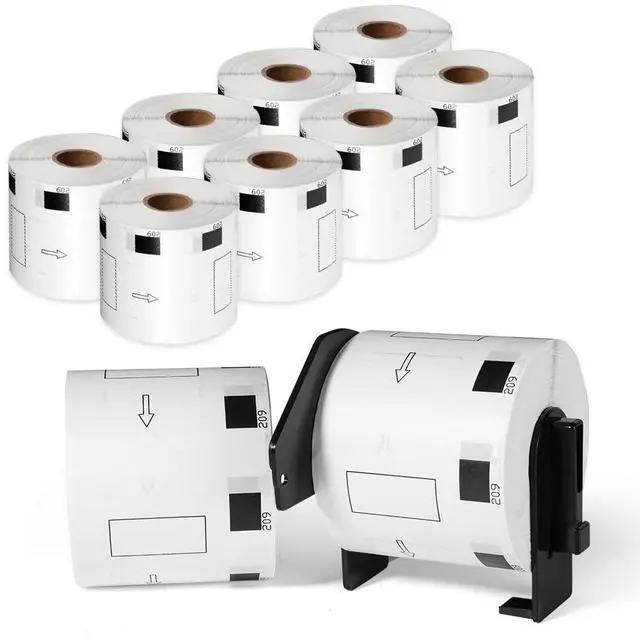 Main image of 10Roll Compatible with Brother DK-1209 Label 1.1 in x 2.4 in for QL Printer Use with QL-720NW 810W 820nwb Printer, 800/roll 8000 Labels, 62mm x 29mm, DK-11209 White Paper Small Address Label