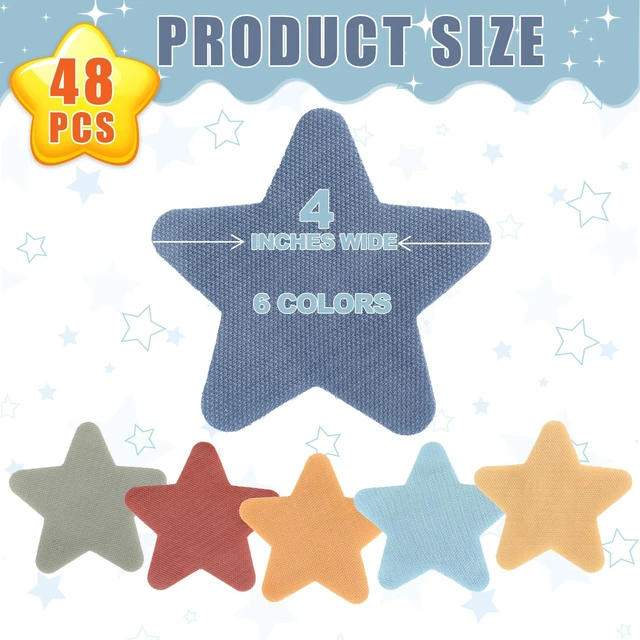 Alt view image 2 of 7 - 48Pcs Star Carpet Spots for Classroom Seat Position Dots Removable Floor Makers for School Rug Decoration Multicolor Sitting Marks for Preschool Elementary Kindergarten Teachers Supplies(Morandi)