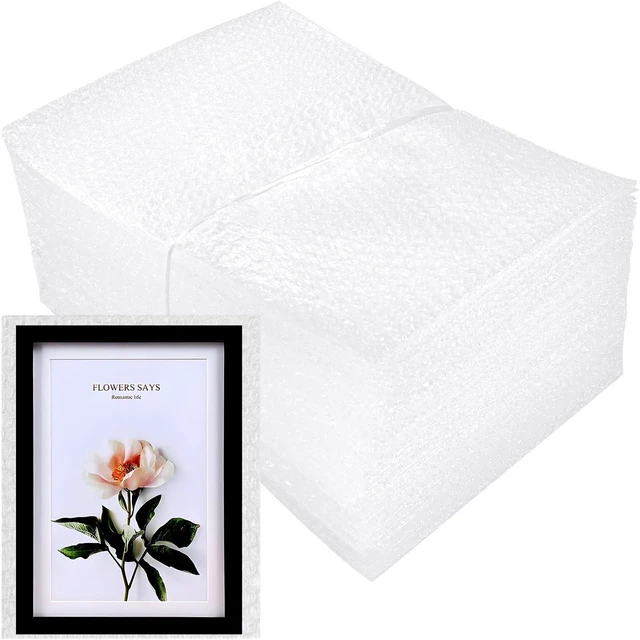 Main image of 50PCS 12x16" Bubble Pouches, Clear Double-Wall Shockproof Protective Bags Double-Wall Thickening for Superior Cushioning,Shockproof & Lightweight. Ideal for Moving, Shipping, Packing & Storage