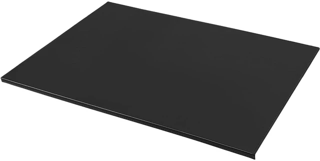 Main image of 35.4"x22.8" Soft PU Leather Surface Office Desk Mouse Mat Pad with Full Grip Fixation Lip Table Blotter Edge-Locked Protector