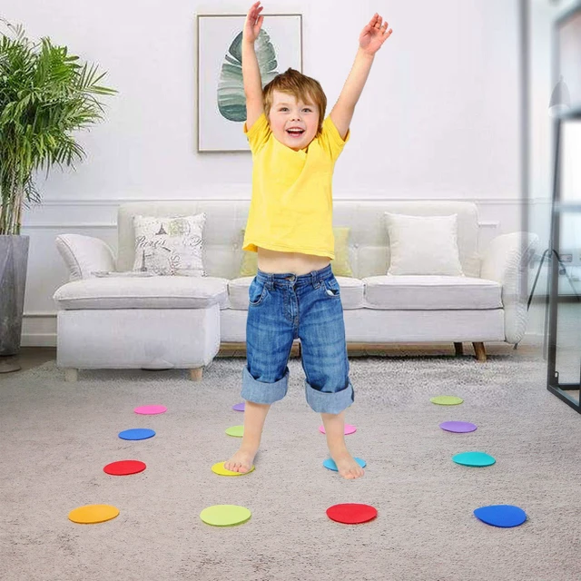 Alt view image 4 of 7 - Carpet Floor Spots Markers, Circles Dots for Teachers and Kids, 4 Inch 72 Pack, Flexible Classroom Rug Mats for Preschool Kindergarten Organization