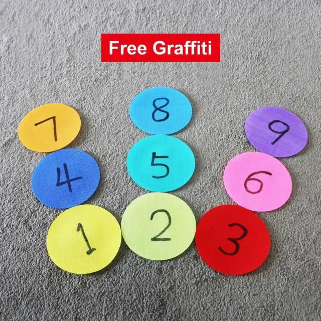 Alt view image 6 of 7 - Carpet Floor Spots Markers, Circles Dots for Teachers and Kids, 4 Inch 72 Pack, Flexible Classroom Rug Mats for Preschool Kindergarten Organization