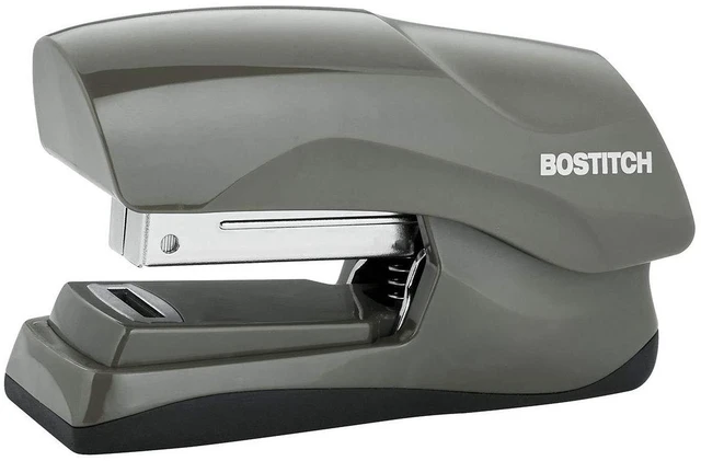 Main image of Office Heavy Duty Stapler, 40 Sheet Capacity, No Jam, Half Strip, Fits into the Palm of Your Hand, For Classroom, Office or Desk, Gray