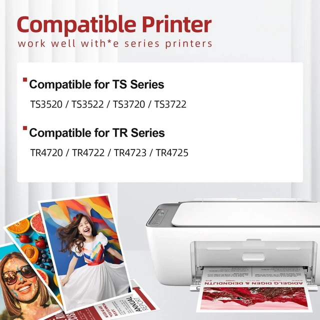 Alt view image 2 of 6 - PG-275XL CL-276XL Compatible for Canon 275 and 276 Ink Cartridges for Canon Ink 275 and 276 PG-275 CL-276 fit for Canon PIXMA TS3722 TR4720 TS3500 TS3522 TR4700 TR4722 TS3720 Printer