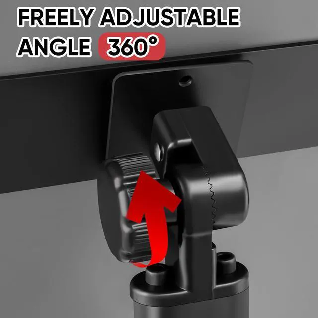 Alt view image 5 of 7 - Adjustable Heavy Duty Pedestal Sign holder floor Stand,sign stand poster stand,Standing Floor for 11 x 17 inch,Vertical/Horizontal View,Black