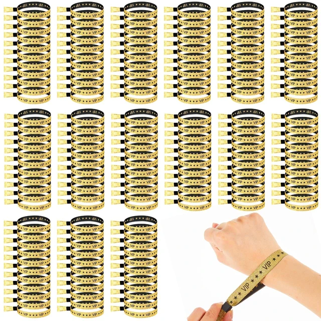 Alt view image 4 of 7 - VIP Wristbands Cloth for Events Party Fabric VIP Bracelets for Wedding Concert Fair
