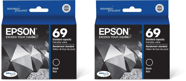 Main image of 69 DURABrite Ultra Ink Black for CX-6000, CX-7000F, CX-7400, CX-8400, CX-9400, CX-9475, NX-400, NX-415, NX-510, NX-515, WF-1100, WF-500, WF-600, WF-610, WF-615 and Other Select Models
